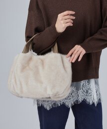 SHOO・LA・RUE | フェイクファーバルーントート(トートバッグ)