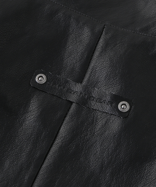 SAN SAN GEAR(サンサンギア)の「SAN SAN GEAR / サンサンギア OBLIQUE JACKET(その他アウター・メンズ・ブラック・2/1)」の7枚目の写真