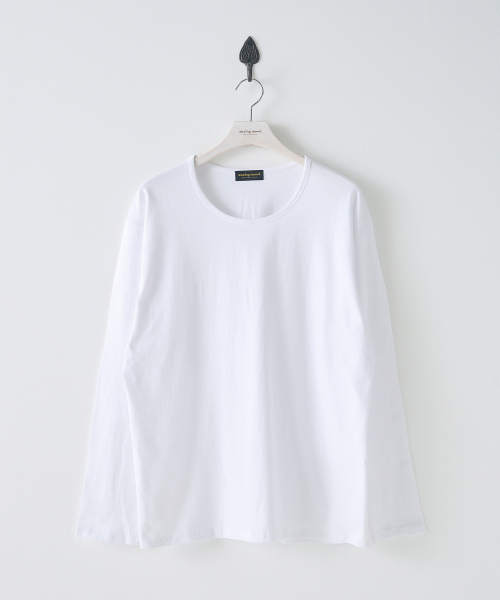ANALOG MOOD（アナログムード）の「ロウムード ロングスリーブTシャツ（ホワイト）（Tシャツ/カットソー・メンズ・その他・MEDIUM/LARGE）」の2枚目の写真