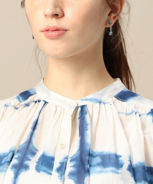 BEAUTY&YOUTH UNITED ARROWS（ビューティーアンドユースユナイテッドアローズ）の「＜ne Quittez pas＞タイダイチュニック◆（シャツ/ブラウス・レディース・レッド/ネイビー・FREE）」の7枚目の写真