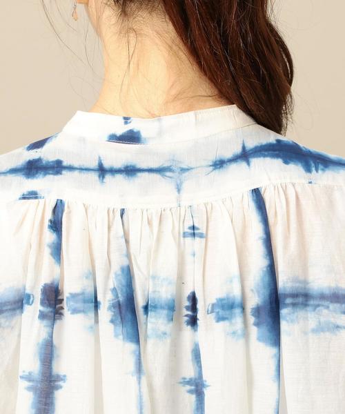 BEAUTY&YOUTH UNITED ARROWS（ビューティーアンドユースユナイテッドアローズ）の「＜ne Quittez pas＞タイダイチュニック◆（シャツ/ブラウス・レディース・レッド/ネイビー・FREE）」の8枚目の写真