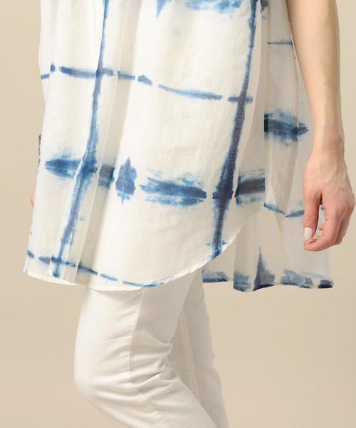 BEAUTY&YOUTH UNITED ARROWS（ビューティーアンドユースユナイテッドアローズ）の「＜ne Quittez pas＞タイダイチュニック◆（シャツ/ブラウス・レディース・レッド/ネイビー・FREE）」の11枚目の写真