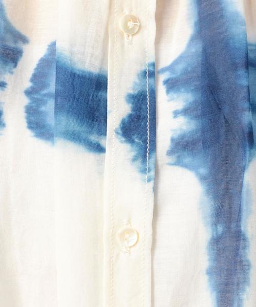 BEAUTY&YOUTH UNITED ARROWS（ビューティーアンドユースユナイテッドアローズ）の「＜ne Quittez pas＞タイダイチュニック◆（シャツ/ブラウス・レディース・レッド/ネイビー・FREE）」の12枚目の写真