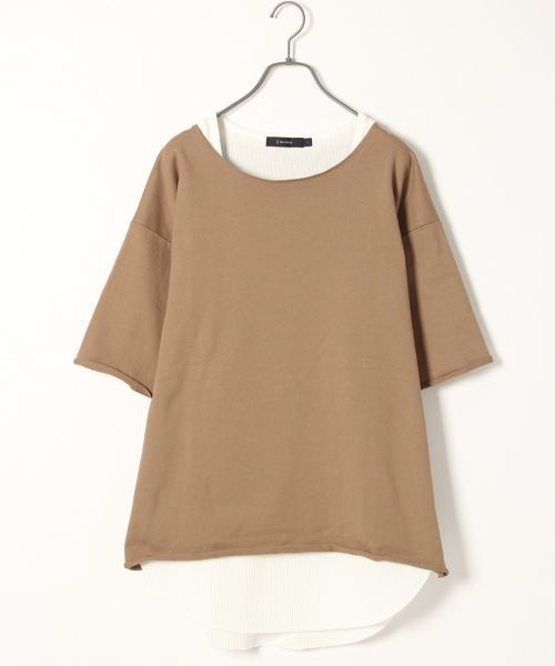 RAGEBLUE（レイジブルー）の「【抗菌防臭】＜USAコットン使用＞カットオフ裏毛スウェット半袖/721114（スウェット・メンズ・ピンク系その他/グレー/ブルー/ホワイト/ベージュ・LARGE/MEDIUM/SMALL）」の3枚目の写真