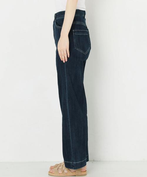 Another Edition（アナザーエディション）の「デニムバギー/AEBC DNM BAGGY（デニムパンツ・レディース・ライトブルー/ネイビー・SMALL/MEDIUM）」の5枚目の写真