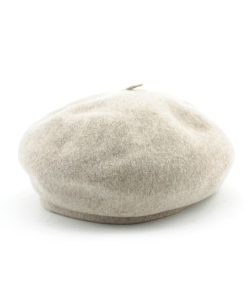 BEAMS BOY（ビームスボーイ）の「BEAMS BOY / WOOLベレー（ハット・レディース・グレー/ブラック/ベージュ/ネイビー・ONE SIZE）」の3枚目の写真