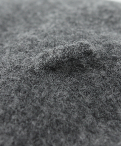 BEAMS BOY（ビームスボーイ）の「BEAMS BOY / WOOLベレー（ハット・レディース・グレー/ブラック/ベージュ/ネイビー・ONE SIZE）」の8枚目の写真