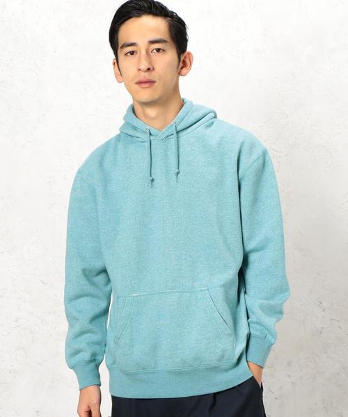 green label relaxing(グリーンレーベルリラクシング)の「BC LIGHT/スウェット BIG パーカー◆(パーカー・メンズ・ターコイズブルー/クリーム/グレー/ホワイト・SMALL/LARGE/MEDIUM)」の13枚目の写真