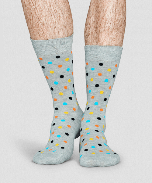 Happy Socks（ハッピーソックス）の「Happy Socks/ハッピーソックス DOT SOCK（ソックス/靴下・メンズ・その他・36/41）」の2枚目の写真