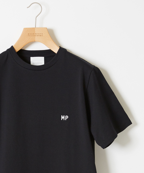 MACKINTOSH PHILOSOPHY（ﾏｯｷﾝﾄｯｼｭ ﾌｨﾛｿﾌｨｰ）の「【ZOZOTOWN限定】コットン鹿の子　MP刺繍Tシャツ（Tシャツ/カットソー・メンズ・ホワイト/ネイビー/グリーン/ブルー/ブラック/グレー/ブルー系その他/ブラック系その他/ライトインディゴブルー/ホワイト系その他・36/40/38）」の4枚目の写真