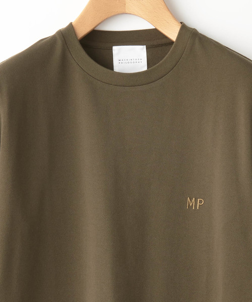 MACKINTOSH PHILOSOPHY（ﾏｯｷﾝﾄｯｼｭ ﾌｨﾛｿﾌｨｰ）の「【ZOZOTOWN限定】コットン鹿の子　MP刺繍Tシャツ（Tシャツ/カットソー・メンズ・ホワイト/ネイビー/グリーン/ブルー/ブラック/グレー/ブルー系その他/ブラック系その他/ライトインディゴブルー/ホワイト系その他・36/40/38）」の12枚目の写真