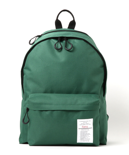 Rams(ラムス)の「Rams ラムス DAY PACK デイパック リュック RAM-002 x-pac ユニセックス(バックパック/リュック・メンズ・ブラック/グリーン/レッド/ベージュ/ネイビー・FREE)」の5枚目の写真