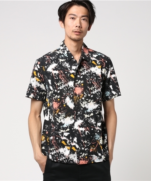 koe（コエ）の「RESORT PAJAMA SHIRTS（シャツ/ブラウス・メンズ・ブラック/ベージュ・L/M/S）」の10枚目の写真