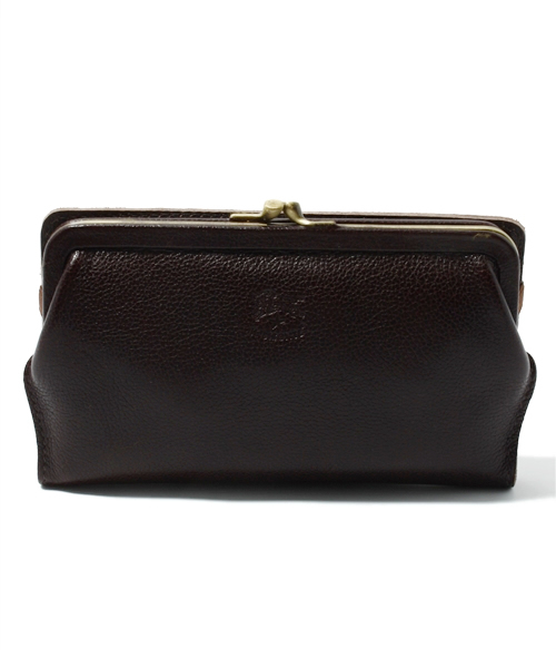 IL BISONTE（イルビゾンテ）の「IL BISONTE / ORIGINAL LEATHER / LONG WALLET（財布・レディース・ブラック/ダークブラウン/オリーブ/レッド/ネイビー/グレー/ナチュラル/ライトブラウン/グリーン/オレンジ/レンガ・FREE）」の4枚目の写真
