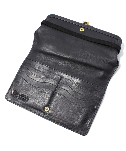 IL BISONTE（イルビゾンテ）の「IL BISONTE / ORIGINAL LEATHER / LONG WALLET（財布・レディース・ブラック/ダークブラウン/オリーブ/レッド/ネイビー/グレー/ナチュラル/ライトブラウン/グリーン/オレンジ/レンガ・FREE）」の17枚目の写真