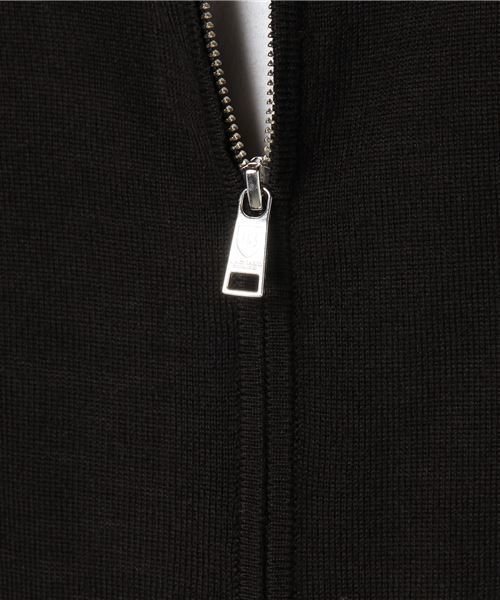 BLACK LABEL CRESTBRIDGE ジップアップニット LL BLACK LABEL CRESTBRIDGE（ブラックレーベル・クレストブリッジ）の
