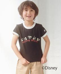 Champion | 〔別注〕CHAMPION（チャンピオン）リンガーTシャツ /Mickey Mouse ◆(Tシャツ/カットソー)