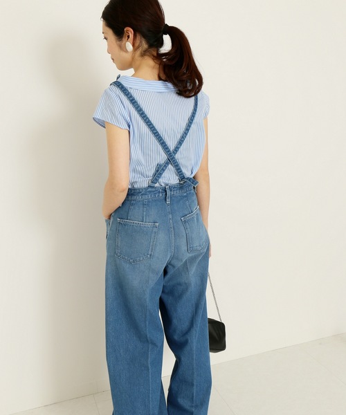 IENA（イエナ）の「デザインカラーショートスリーブシャツ◆（シャツ/ブラウス・レディース・ネイビー/ピンク系その他/スカイブルー・FREE）」の20枚目の写真