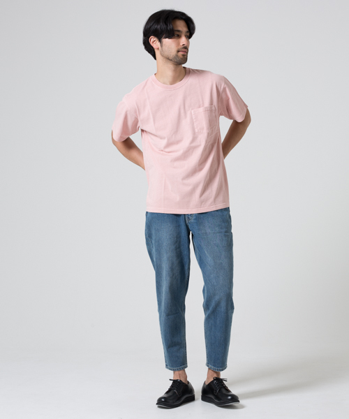 JEMORGAN(ジェーイーモーガン)の「JEMORGAN / ビグメント染ポケTEE(Tシャツ/カットソー・メンズ・ライトブルー/レッド/ブルー/ライトイエロー/ライトピンク/シャーベット・L/M)」の15枚目の写真