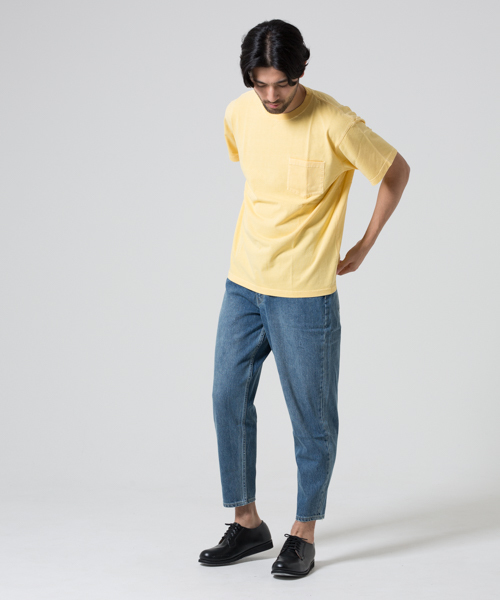 JEMORGAN(ジェーイーモーガン)の「JEMORGAN / ビグメント染ポケTEE(Tシャツ/カットソー・メンズ・ライトブルー/レッド/ブルー/ライトイエロー/ライトピンク/シャーベット・L/M)」の16枚目の写真