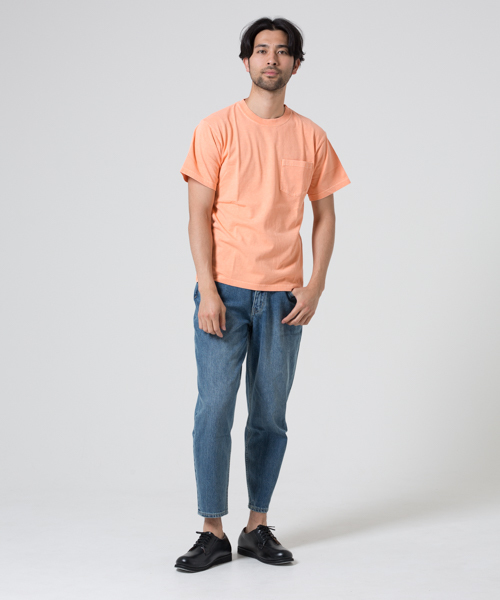 JEMORGAN(ジェーイーモーガン)の「JEMORGAN / ビグメント染ポケTEE(Tシャツ/カットソー・メンズ・ライトブルー/レッド/ブルー/ライトイエロー/ライトピンク/シャーベット・L/M)」の18枚目の写真