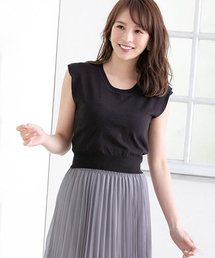 Color | 【インスタグラマーコラボ】コンパクトフレンチスリーブサマーニット(ニット/セーター)