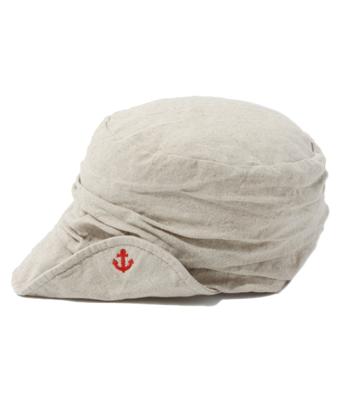 SHIPS KIDS（シップスキッズ）の「SHIPS KIDS:ベビー シャーリング キャップ（キャップ・キッズ・ナチュラル/ネイビー・X-SMALL）」の3枚目の写真