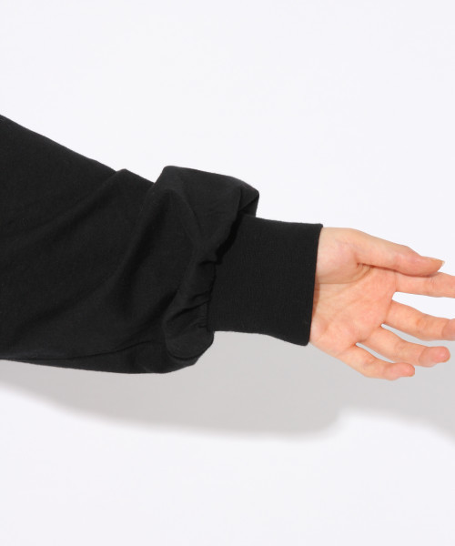 Heather（ヘザー）の「プチロゴワイドロンＴ  814793（Tシャツ/カットソー・レディース・アイボリー/ダークブラウン/ブラック・FREE）」の16枚目の写真