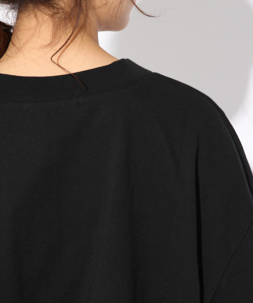 Heather（ヘザー）の「プチロゴワイドロンＴ  814793（Tシャツ/カットソー・レディース・アイボリー/ダークブラウン/ブラック・FREE）」の18枚目の写真