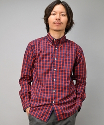 SHIPS | SHIPS AUTHENTIC 【Made in USA】: アメリカ製 ブロード/チェック ボタンダウンシャツ■(シャツ/ブラウス)
