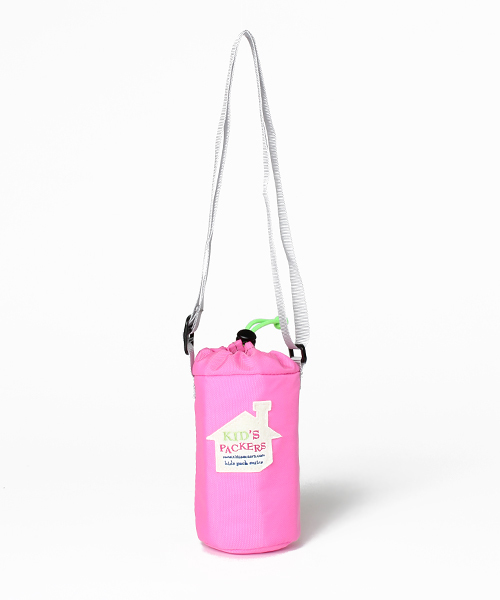 こども ビームス（コドモビームス）の「KID'S PACKERS × こども ビームス / 別注 New ボトルホルダーS（トラベルグッズ・キッズ・ピンク/イエロー/オリーブ/ブルー・SMALL）」の4枚目の写真