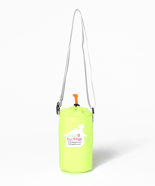 こども ビームス（コドモビームス）の「KID'S PACKERS × こども ビームス / 別注 New ボトルホルダーS（トラベルグッズ・キッズ・ピンク/イエロー/オリーブ/ブルー・SMALL）」の3枚目の写真