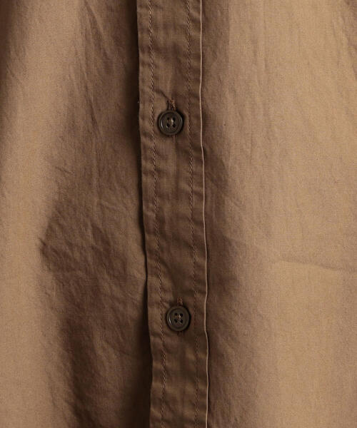 green label relaxing（グリーンレーベルリラクシング）の「CM G/Dブロードバンドカラー シャツ（シャツ/ブラウス・メンズ・ネイビー/オリーブ/ピンク/モカ・SMALL/MEDIUM/LARGE/X-LARGE）」の11枚目の写真