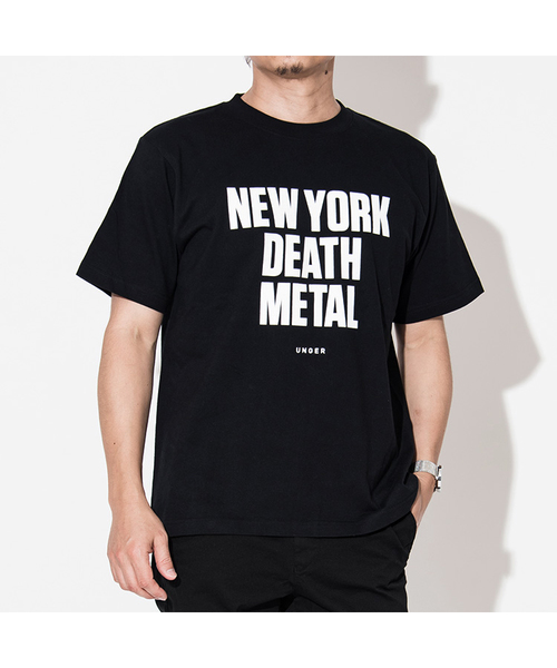 KLON（クローン）の「UNGER by KLON NEW YORK DEATH METAL (MENS WHITE)（Tシャツ/カットソー・メンズ・ホワイト・M/L）」の2枚目の写真