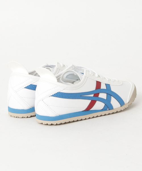 Onitsuka Tiger（オニツカタイガー）の「【KIDS】MEXICO 66 PS / メキシコ 66 ピーエス（スニーカー・キッズ・ホワイト×ブルー・3/2/1）」の3枚目の写真