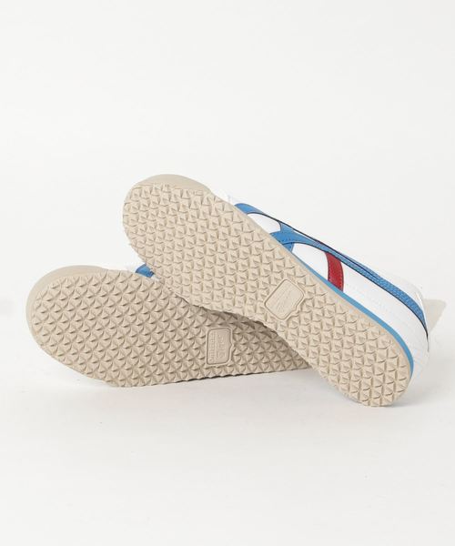 Onitsuka Tiger（オニツカタイガー）の「【KIDS】MEXICO 66 PS / メキシコ 66 ピーエス（スニーカー・キッズ・ホワイト×ブルー・3/2/1）」の2枚目の写真