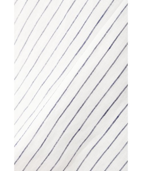 NATURAL BEAUTY BASIC（ナチュラルビューティーベーシック）の「[洗える]フレンチリネンノースリーブブラウス（シャツ/ブラウス・レディース・ブラウン/ブルー/ホワイト系その他・MEDIUM）」の17枚目の写真