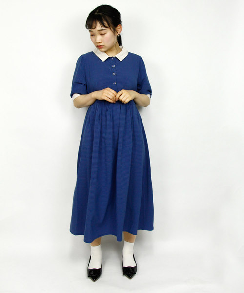 Paravion Petit Standard パラビオンスタンダードプチ の チェックタックワンピース ワンピース Wear