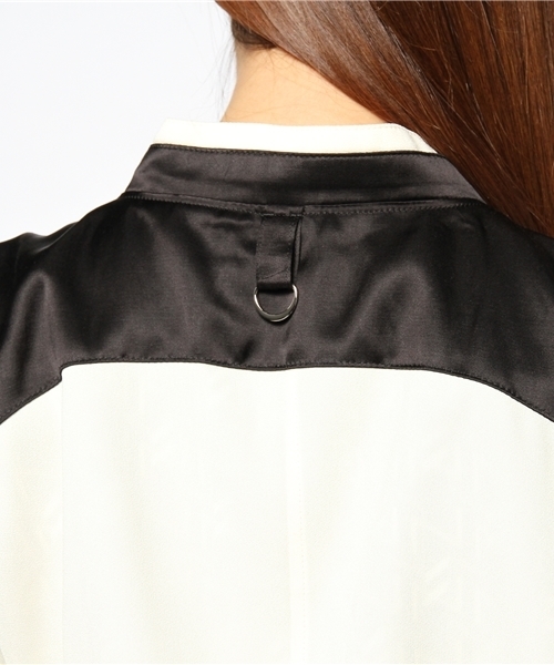 SOMARTA(ソマルタ)の「Jet Blouson(ブルゾン・レディース・ホワイト×ブラック/ブラック・1)」の8枚目の写真