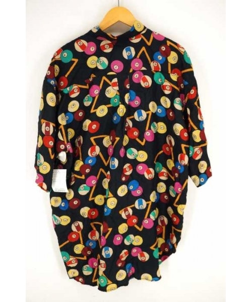 ROCAWEAR シャツ ビリヤード ブランド古着】ビリヤード柄シルクシャツ（シャツ/ブラウス