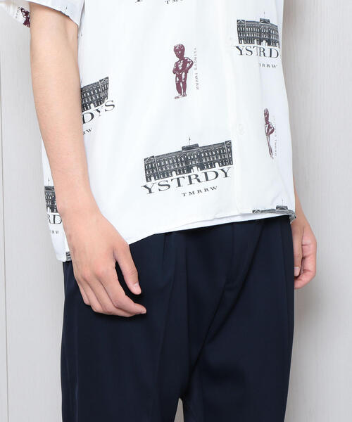 YSTRDY’S TMRRW P&J DREAMER SHIRT レーヨンシャツ YSTRDY'S TMRRW P&J DREAMER SHIRT レーヨンシャツ