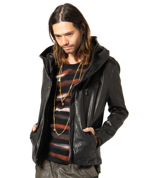 glamb（グラム）の「【glamb】Carol drape riders/GB0319/JKT07