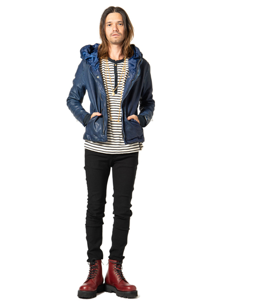 glamb（グラム）の「【glamb】Carol drape riders/GB0319/JKT07