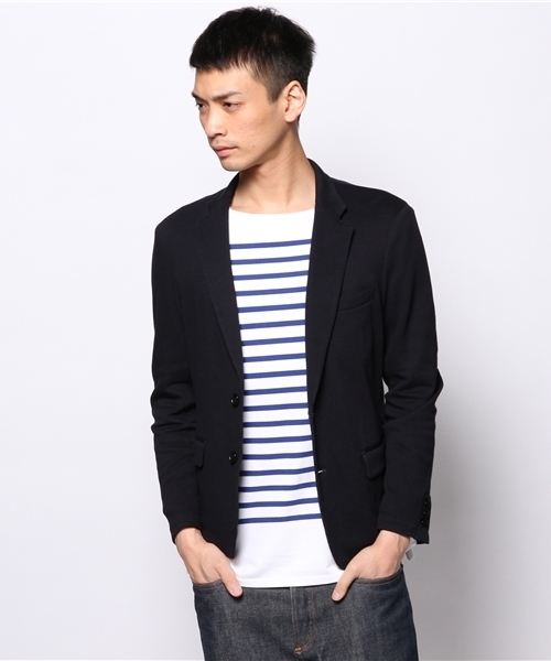 JOURNAL STANDARD(ジャーナルスタンダード)の「DEO QUICK / デオクイック: ダブルフェイスボーダー*カノコジャケット #(テーラードジャケット・メンズ・ブラック/グレー/ネイビー・LARGE/MEDIUM/SMALL)」の12枚目の写真