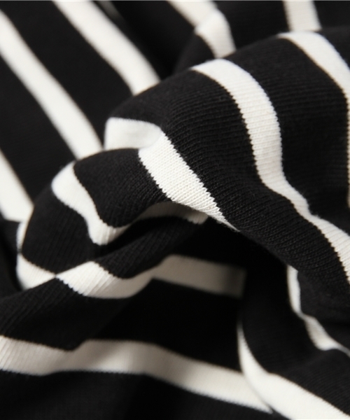 AZUL by moussy（アズールバイマウジー）の「ボーダータイトSK（スカート・レディース・サックスブルー/ブラック系その他/レディッシュグレー・SMALL/MEDIUM/LARGE）」の7枚目の写真