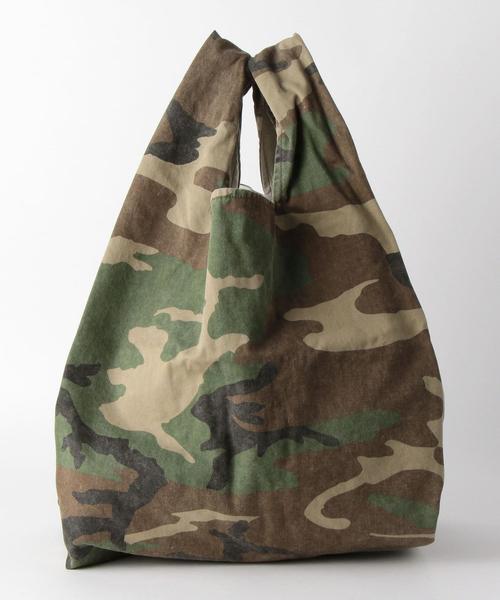 MASTER&Co（マスターアンドコー）の「[マスターアンドコー] SC MASTER&Co. コットンレジバッグ トートバッグ（トートバッグ・メンズ・ベージュ/オリーブ・FREE）」の2枚目の写真