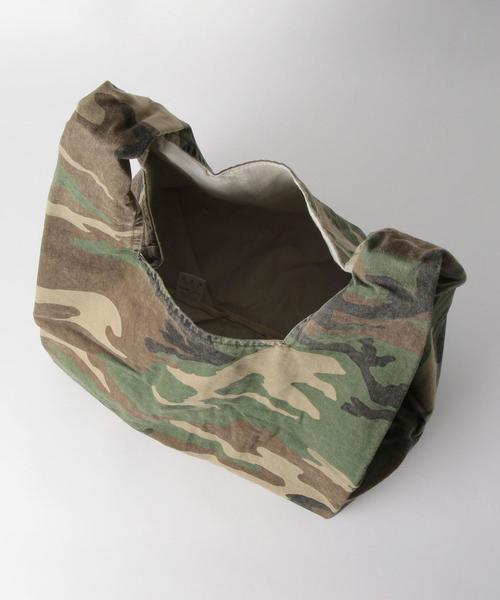 MASTER&Co（マスターアンドコー）の「[マスターアンドコー] SC MASTER&Co. コットンレジバッグ トートバッグ（トートバッグ・メンズ・ベージュ/オリーブ・FREE）」の5枚目の写真