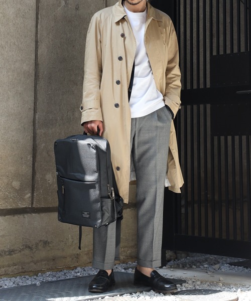 【グッシオウォーモ】大容量リュックサックA4/PC収納ビジネスカジュアル