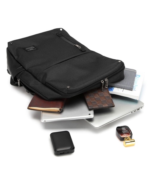 グッシオウォーモ】大容量 リュックサック A4/PC収納 ビジネス