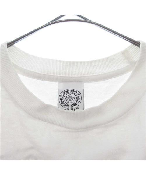CHROME HEARTS ポケットTシャツ ロゴ スター ブランド古着】ロゴスター胸ポケット半袖Tシャツ（Tシャツ/カットソー